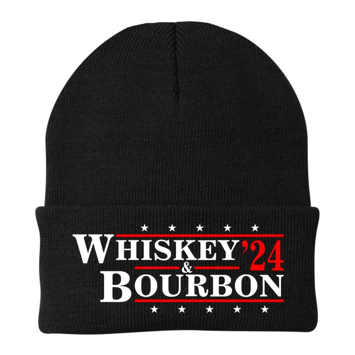 Funny Whiskey Bourbon Whiskey 24 And Bourbon Knit Cap Winter Beanie