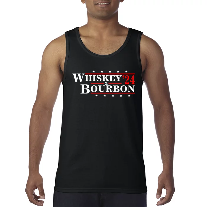 Funny Whiskey Bourbon Whiskey 24 And Bourbon Tank Top