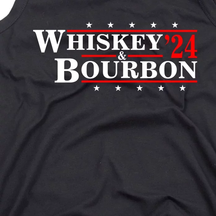 Funny Whiskey Bourbon Whiskey 24 And Bourbon Tank Top