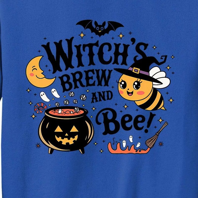 Funny WitchS Brew And Bee! Cute Bee Witched Scary Sweatshirt