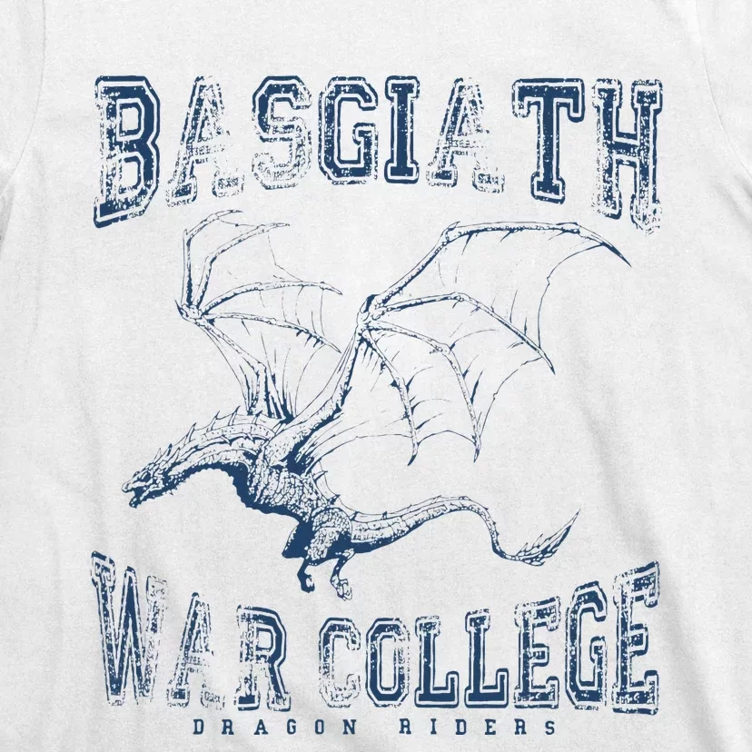 Fourth Wing Basgiath Fantasy Book Romantasy Dragons T-Shirt