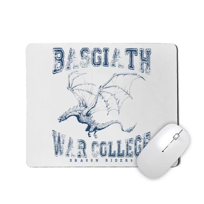 Fourth Wing Basgiath Fantasy Book Romantasy Dragons Mousepad