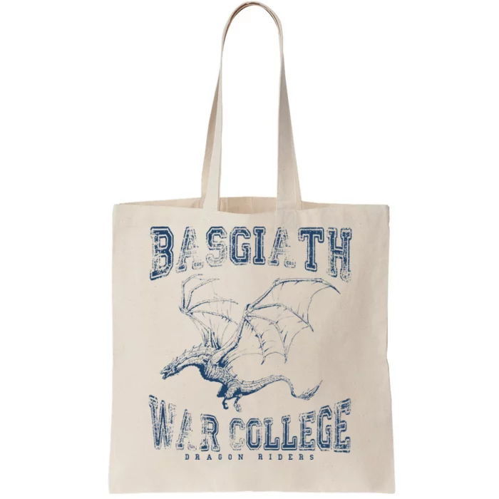 Fourth Wing Basgiath Fantasy Book Romantasy Dragons Yarros Tote Bag