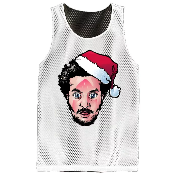 Funny Wet Bandits Santa Christmas Funny Mesh Reversible Basketball Jersey Tank