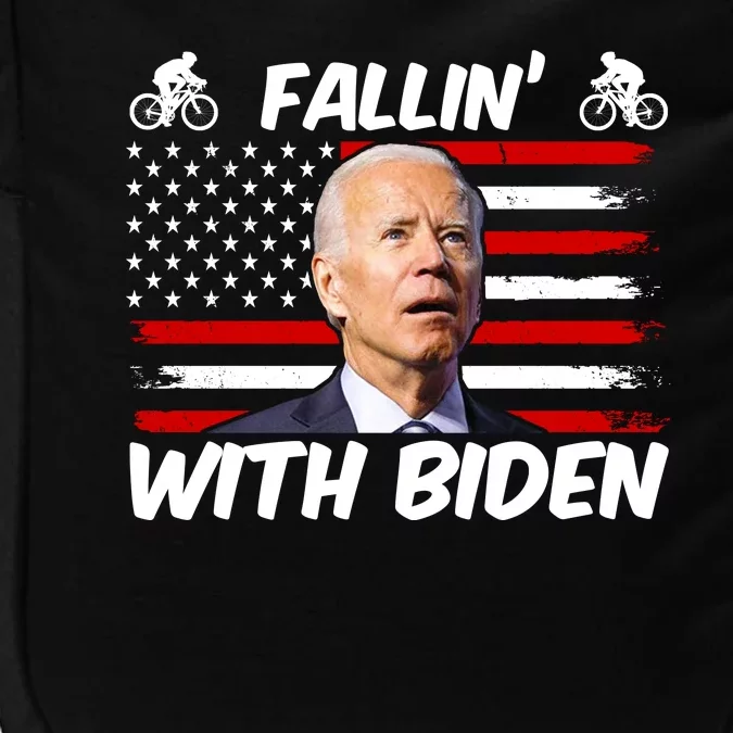 Fallin With Biden Funny Bike Meme Impact Tech Backpack