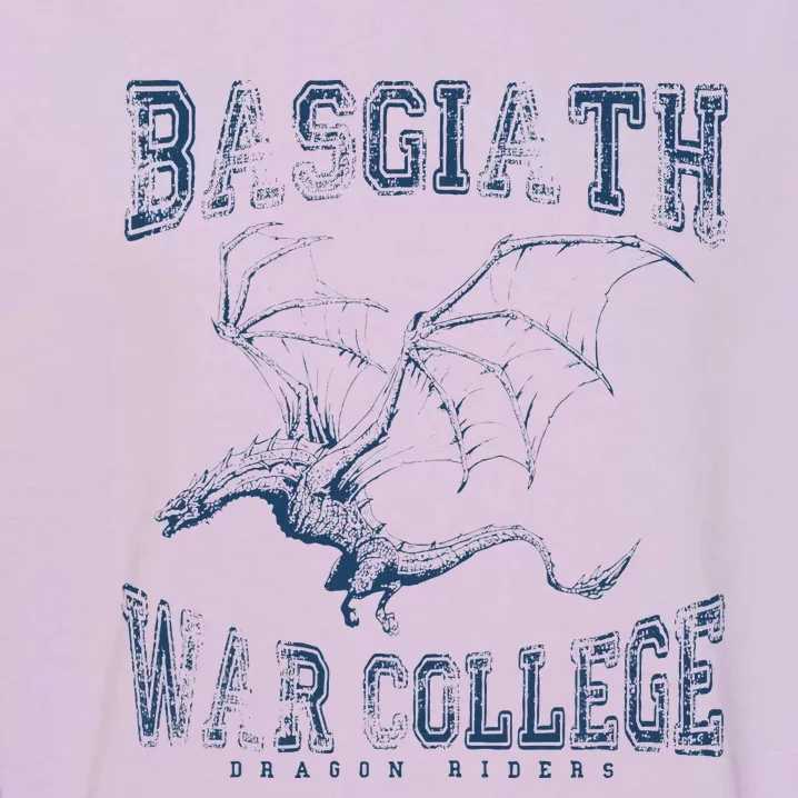 Fourth Wing Basgiath Fantasy Book Romantasy Dragons Garment-Dyed Sweatshirt