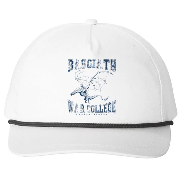 Fourth Wing Basgiath Fantasy Book Romantasy Dragons Snapback Five-Panel Rope Hat