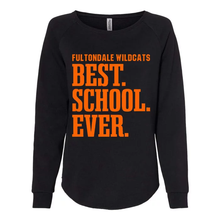 Fultondale Wildcats Best Ever Hs Womens California Wash Sweatshirt