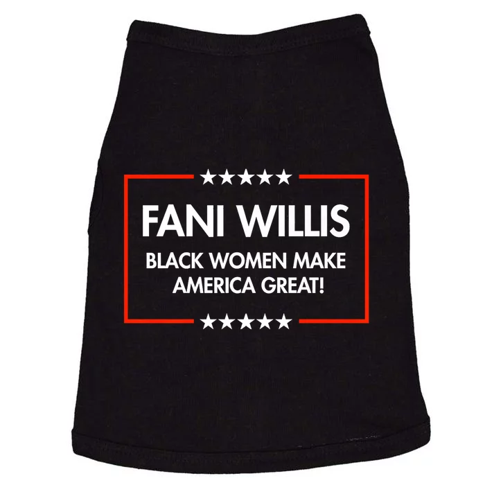 Fani Willis Black Women Make America Great Doggie Tank