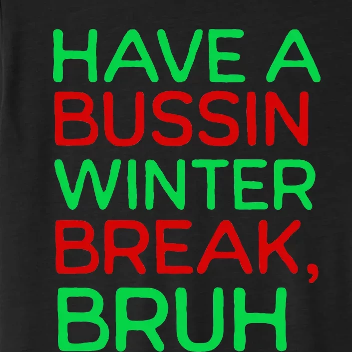 Funny Winter Break Christmas Teacher Last Days School Xmas ChromaSoft Performance T-Shirt