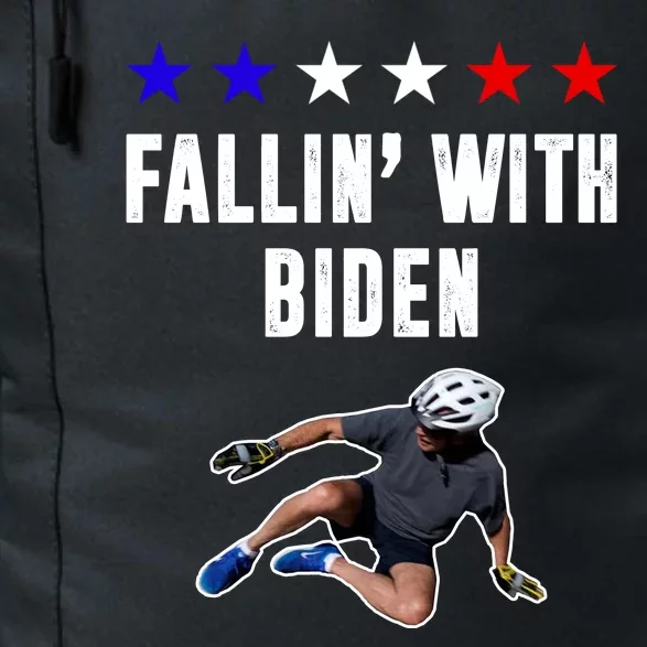 Fallin With Biden Funny Joe Biden Bike Fall Daily Commute Backpack