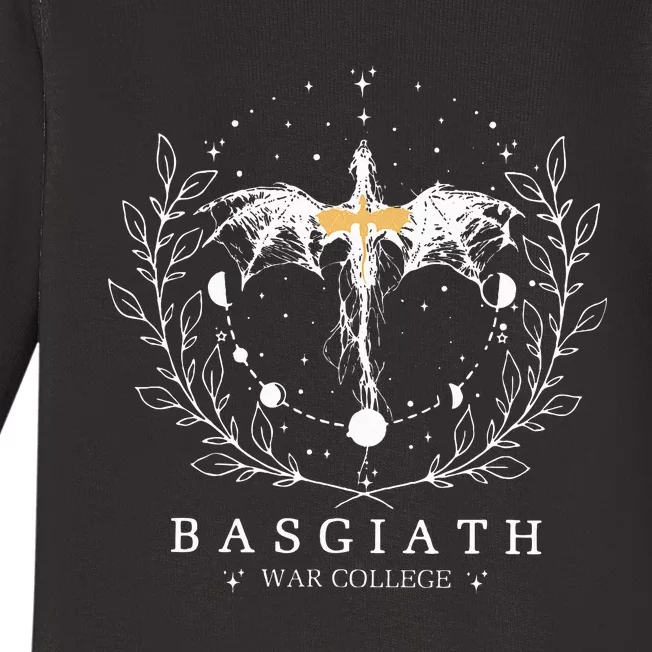 Fourth Wing Basgiath War College Bookish Baby Long Sleeve Bodysuit