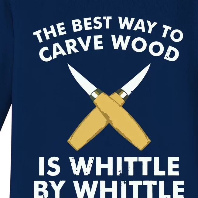 Funny Wood Carving Whittling Woodworking Carpenter Tools Baby Long Sleeve Bodysuit