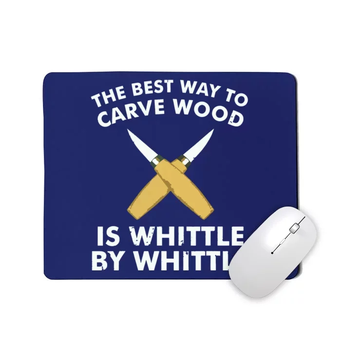 Funny Wood Carving Whittling Woodworking Carpenter Tools Mousepad