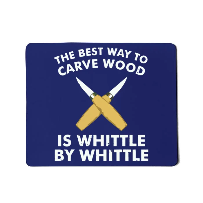 Funny Wood Carving Whittling Woodworking Carpenter Tools Mousepad