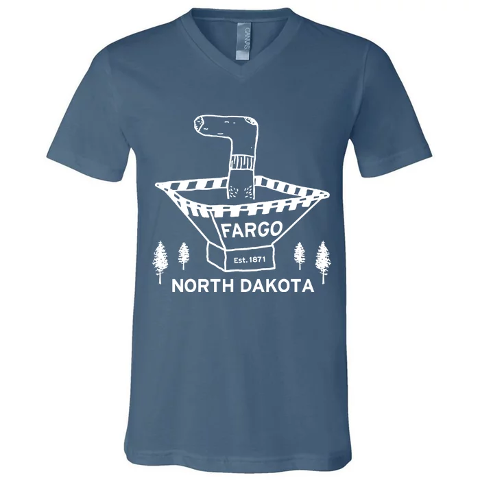 Fargo Wood Chipper V-Neck T-Shirt