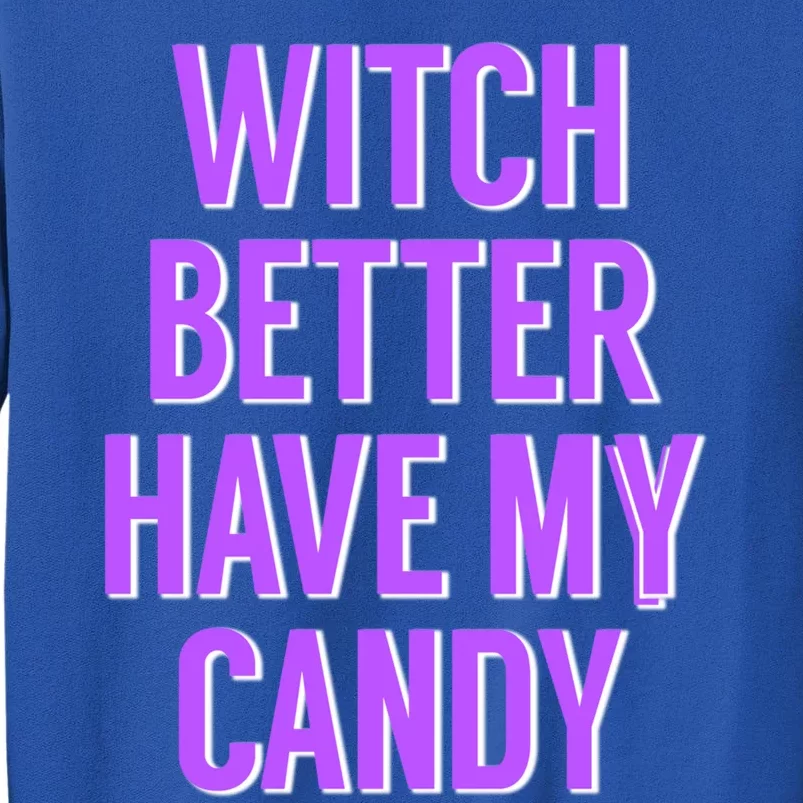 Funny Witch Costume For Adults Witch Better Have My Candy Cute Gift Sweatshirt