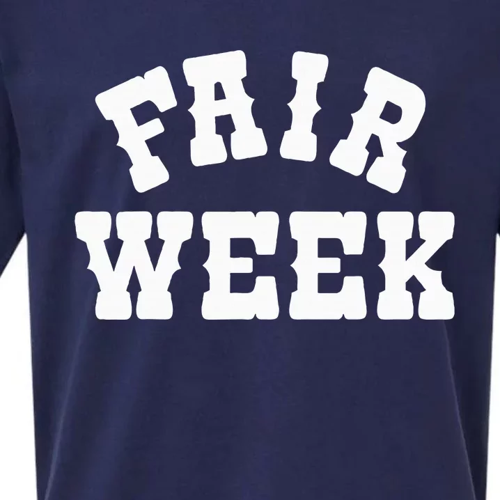 Fair Week County Fair For Contestants Sueded Cloud Jersey T-Shirt