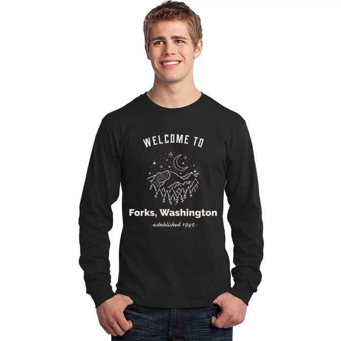 Forks Washington City Of Forks Washington Forks Nature Long Sleeve Shirt