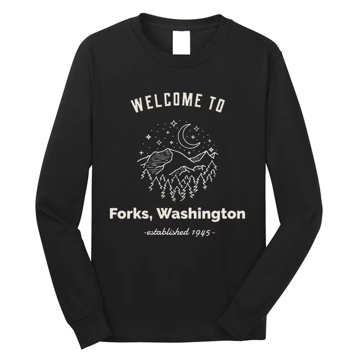 Forks Washington City Of Forks Washington Forks Nature Long Sleeve Shirt