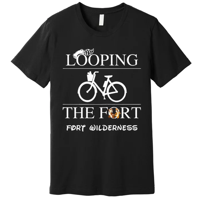 Fort Wilderness Campground Looping the Fort Premium T-Shirt