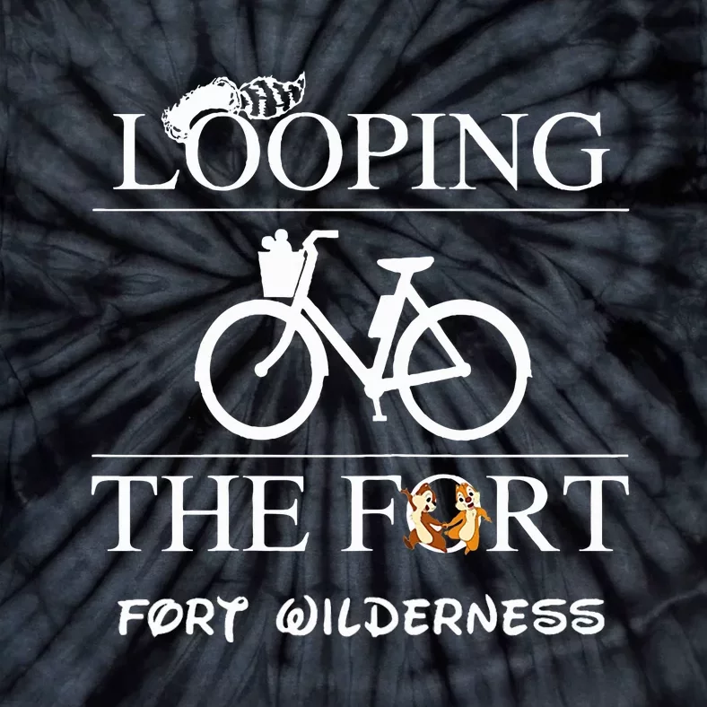 Fort Wilderness Campground Looping the Fort Tie-Dye T-Shirt