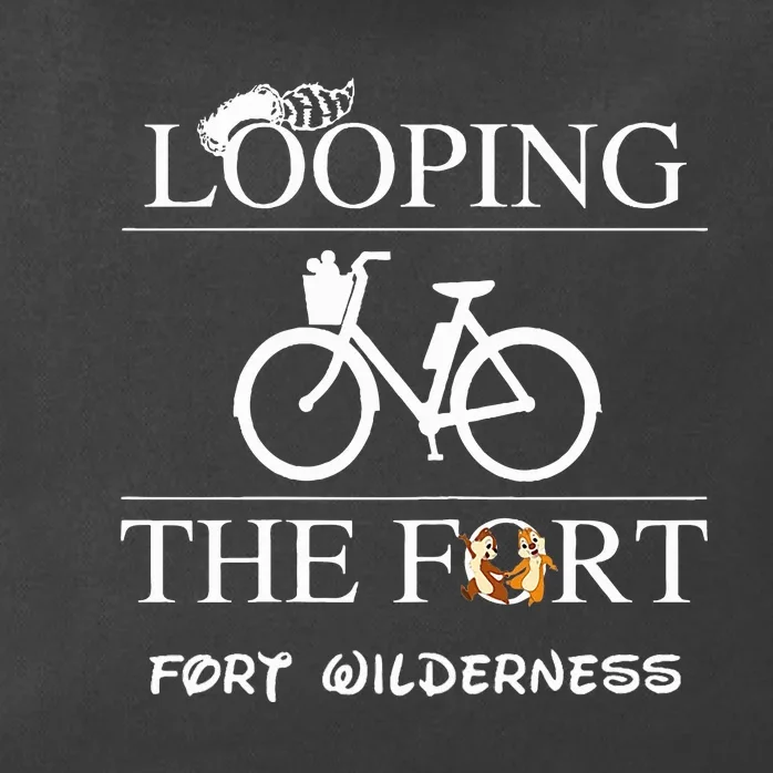 Fort Wilderness Campground Looping the Fort Zip Tote Bag