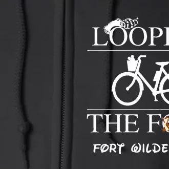 Fort Wilderness Campground Looping the Fort Full Zip Hoodie