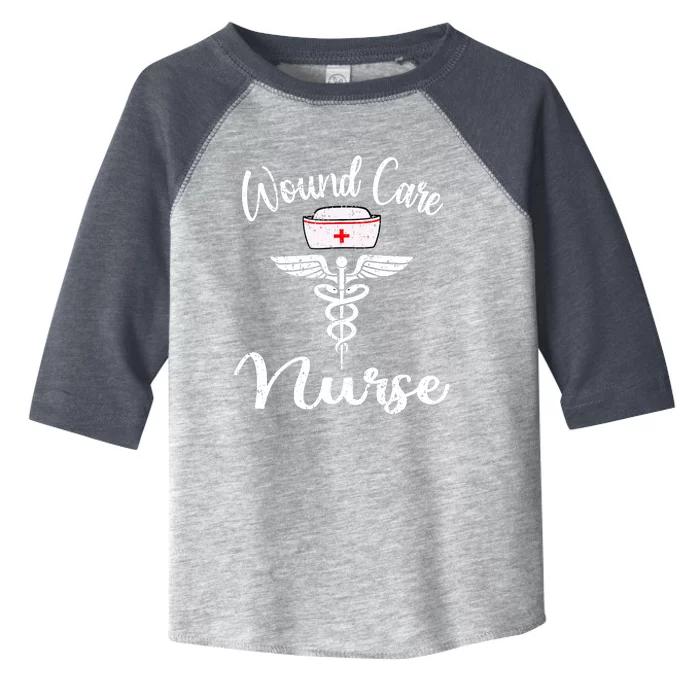 Funny Wound Care Nurse Nursing Wound Ostomy Nurse Gift Toddler Fine Jersey T-Shirt