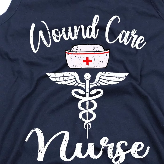 Funny Wound Care Nurse Nursing Wound Ostomy Nurse Gift Tank Top