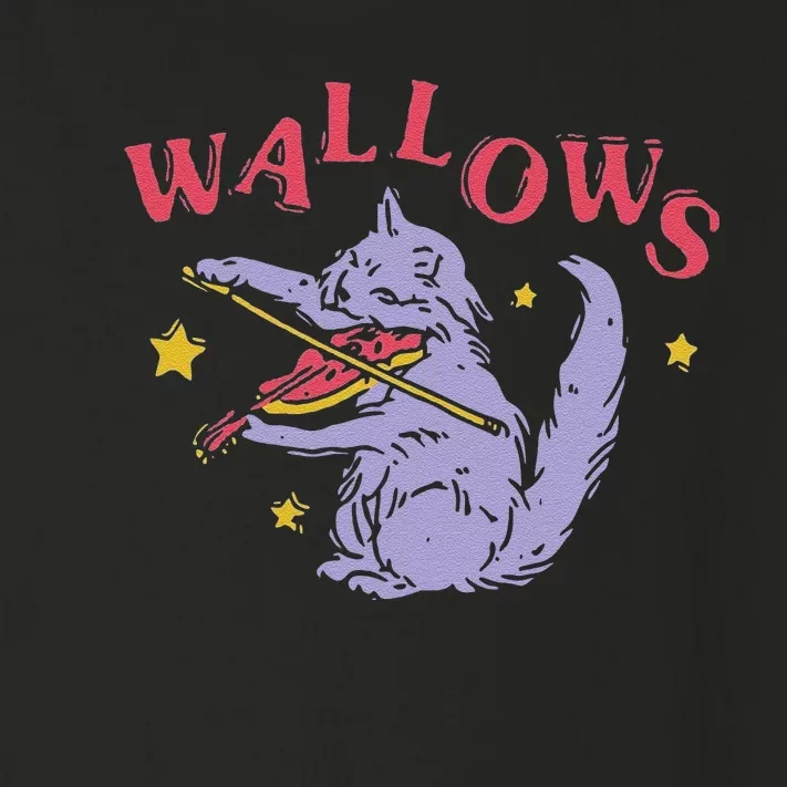 Funny Wallows Cat Fiddle Toddler Long Sleeve Shirt