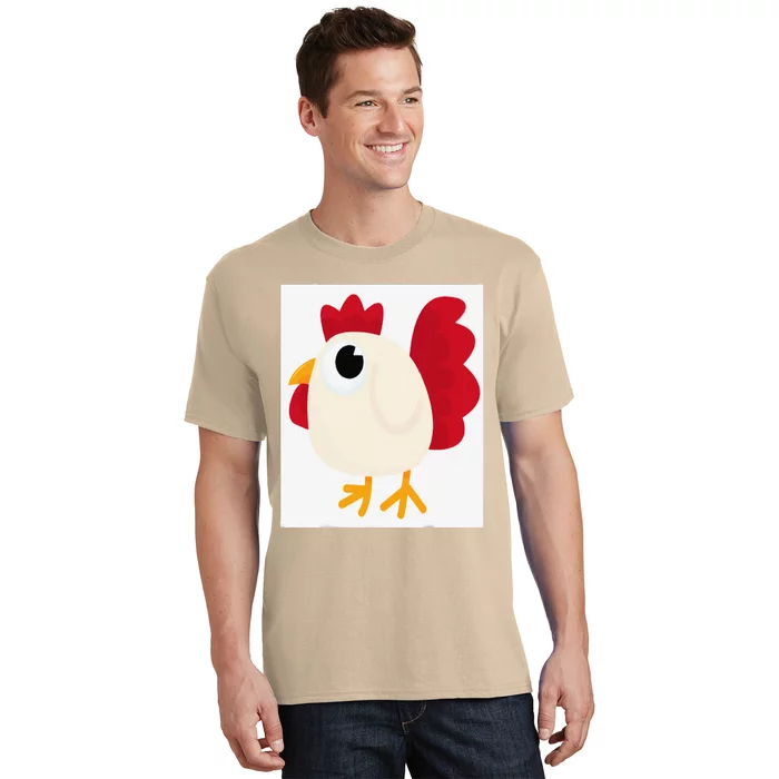 Funny White Chicken Standards T-Shirt