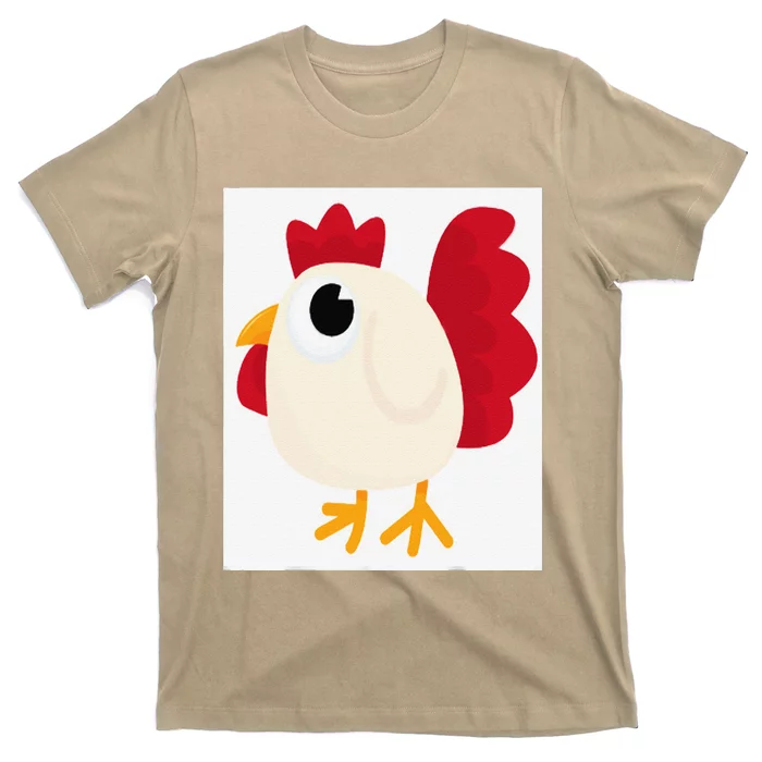 Funny White Chicken Standards T-Shirt