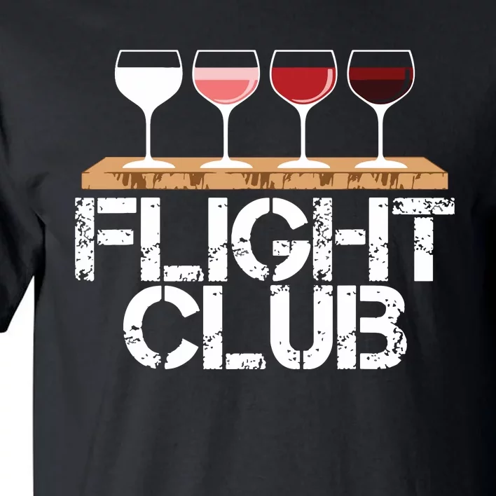 Flight Wine Club FOMO Wine Tasting Sample Rose Red White Tall T-Shirt