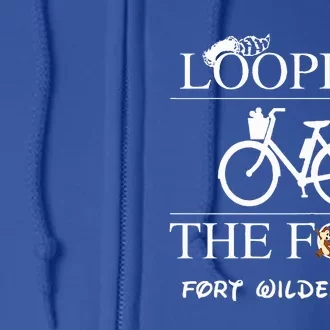 Fort Wilderness Campground Camping Looping the Fort Full Zip Hoodie