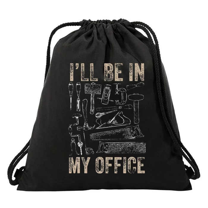 Funny Woodworking Carpenter Carpentry Woodworker Drawstring Bag