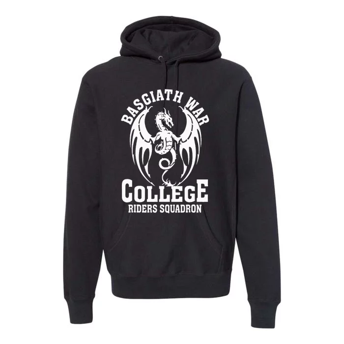 Fourth Wing College Riders Dragon Premium Hoodie