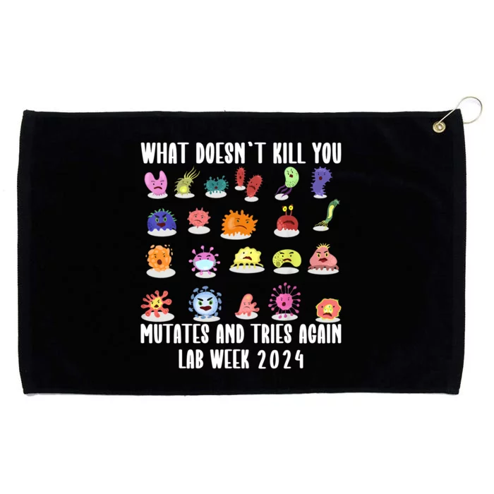 Funny What DoesnT Kill You Mutates Biology Lab Week 2024 Grommeted Golf Towel