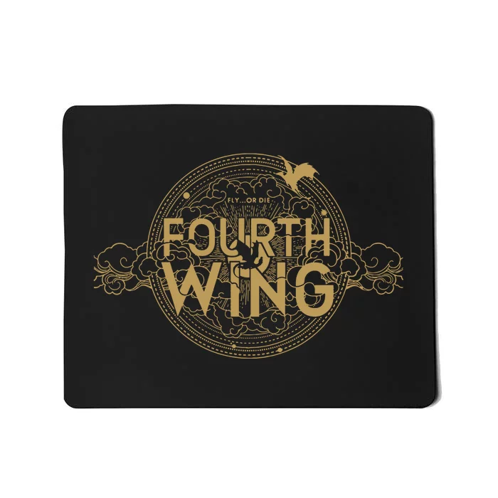 Fourth Wing Dragon Rider Basgiath War Mousepad