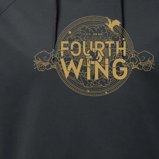 Fourth Wing Dragon Rider Basgiath War Performance Fleece Hoodie