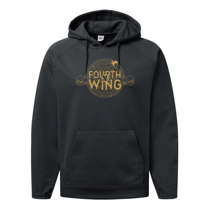 Fourth Wing Dragon Rider Basgiath War Performance Fleece Hoodie