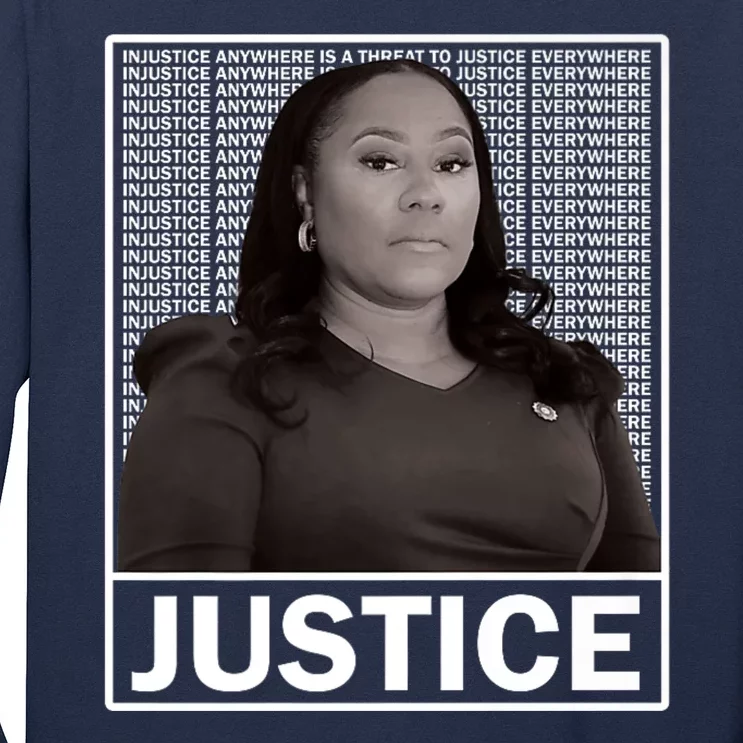 Fani Willis District Attorney Seeks Justice Premium Long Sleeve Shirt