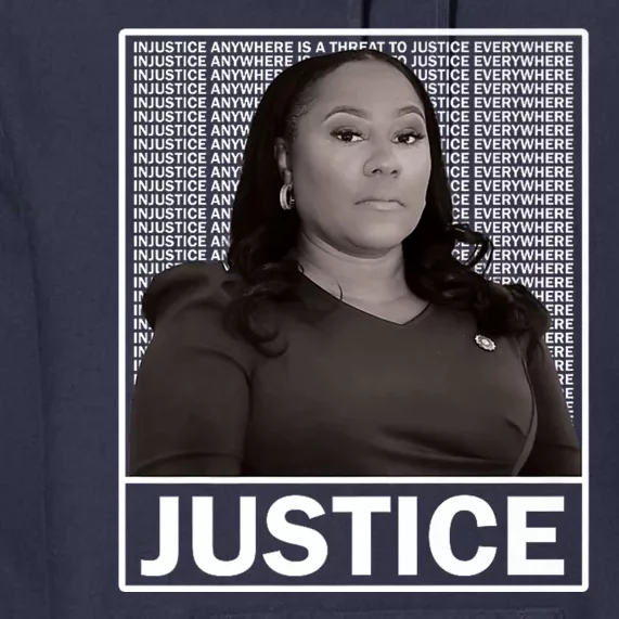 Fani Willis District Attorney Seeks Justice Premium Premium Hoodie