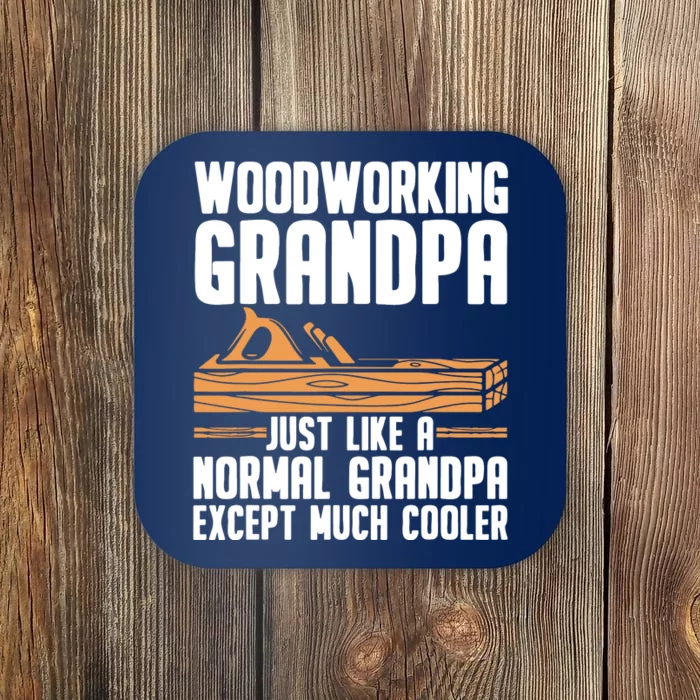 Funny Woodworking Design For Men Dad Grandpa Woodworkers Coaster