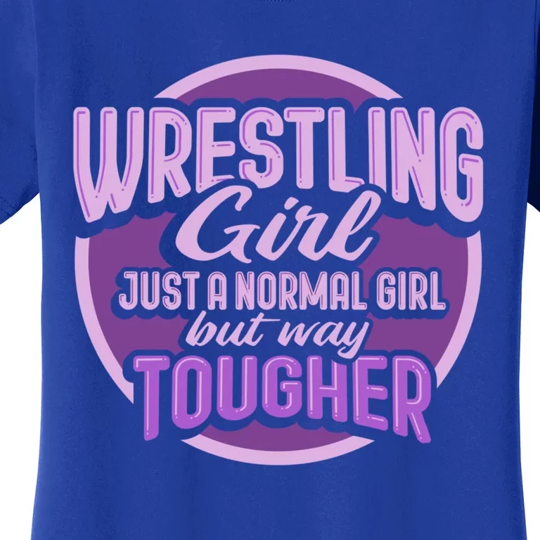 Funny Wrestling Design Wrestler Fighter Gift Women's T-Shirt