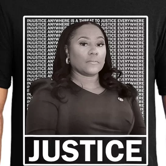 Fani Willis District Attorney Seeks Justice Pajama Set