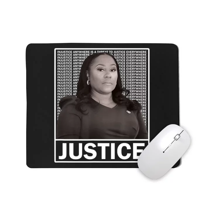 Fani Willis District Attorney Seeks Justice Mousepad