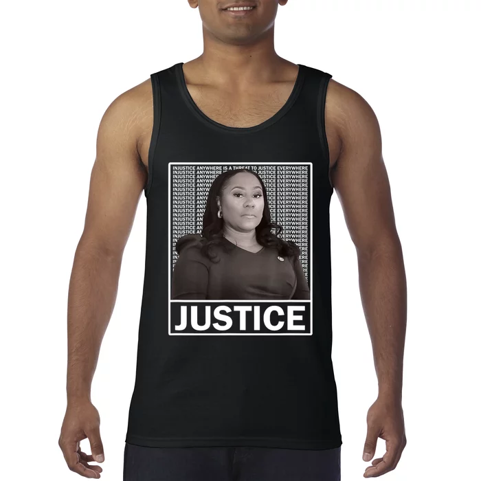 Fani Willis District Attorney Seeks Justice Tank Top