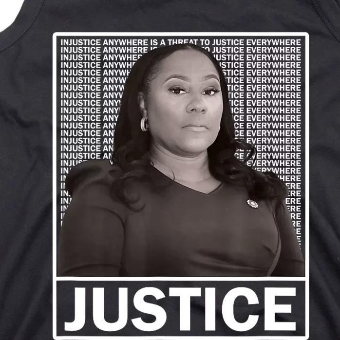 Fani Willis District Attorney Seeks Justice Tank Top