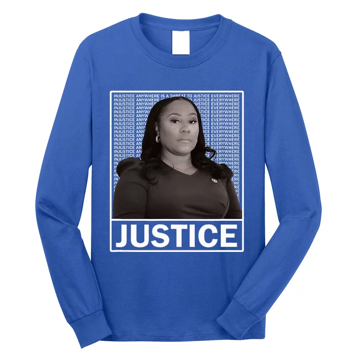 Fani Willis District Attorney Seeks Justice Long Sleeve Shirt